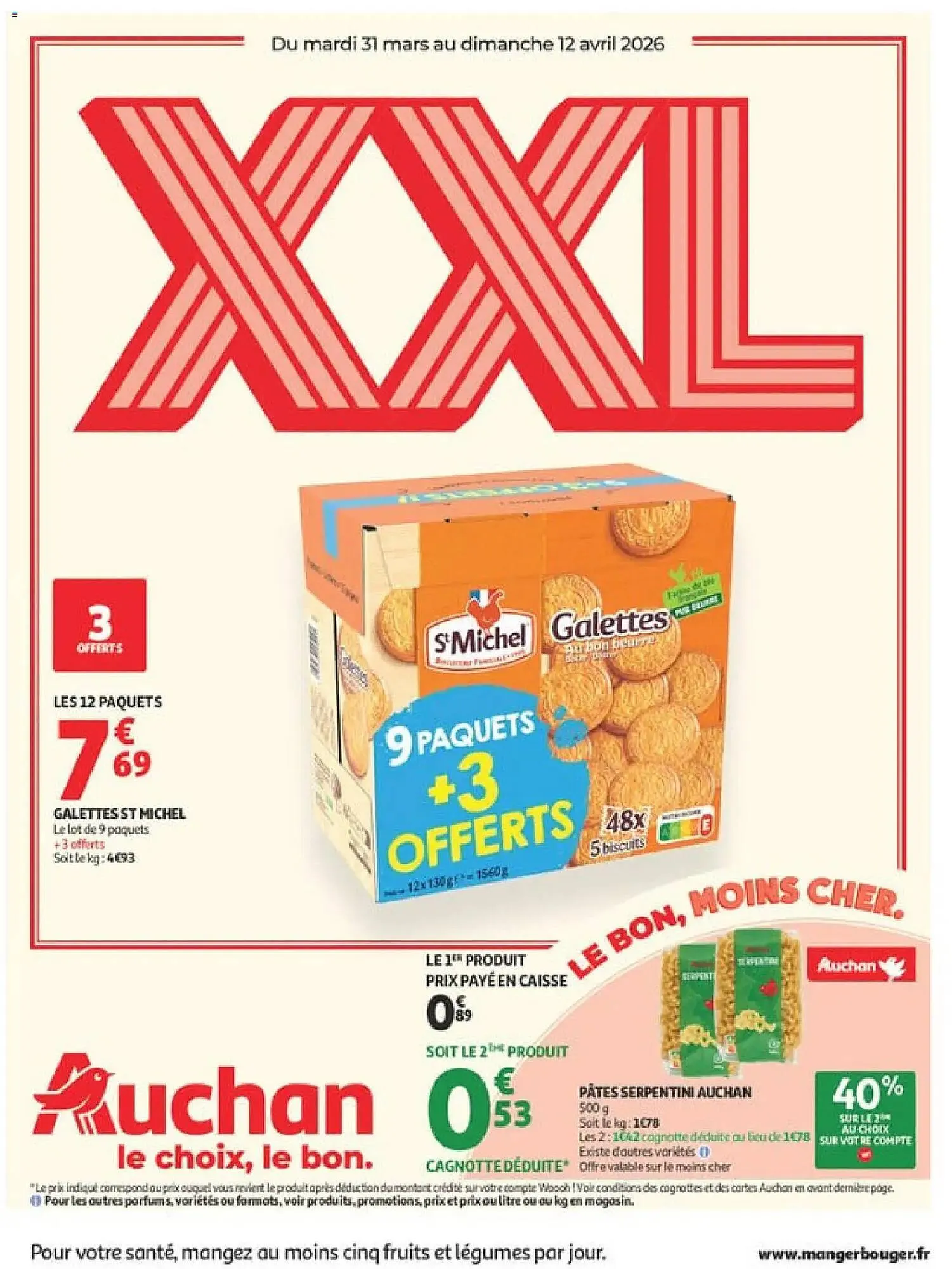 Catalogue Auchan du 31 mars au 12 avril 2026 - Catalogue page 1