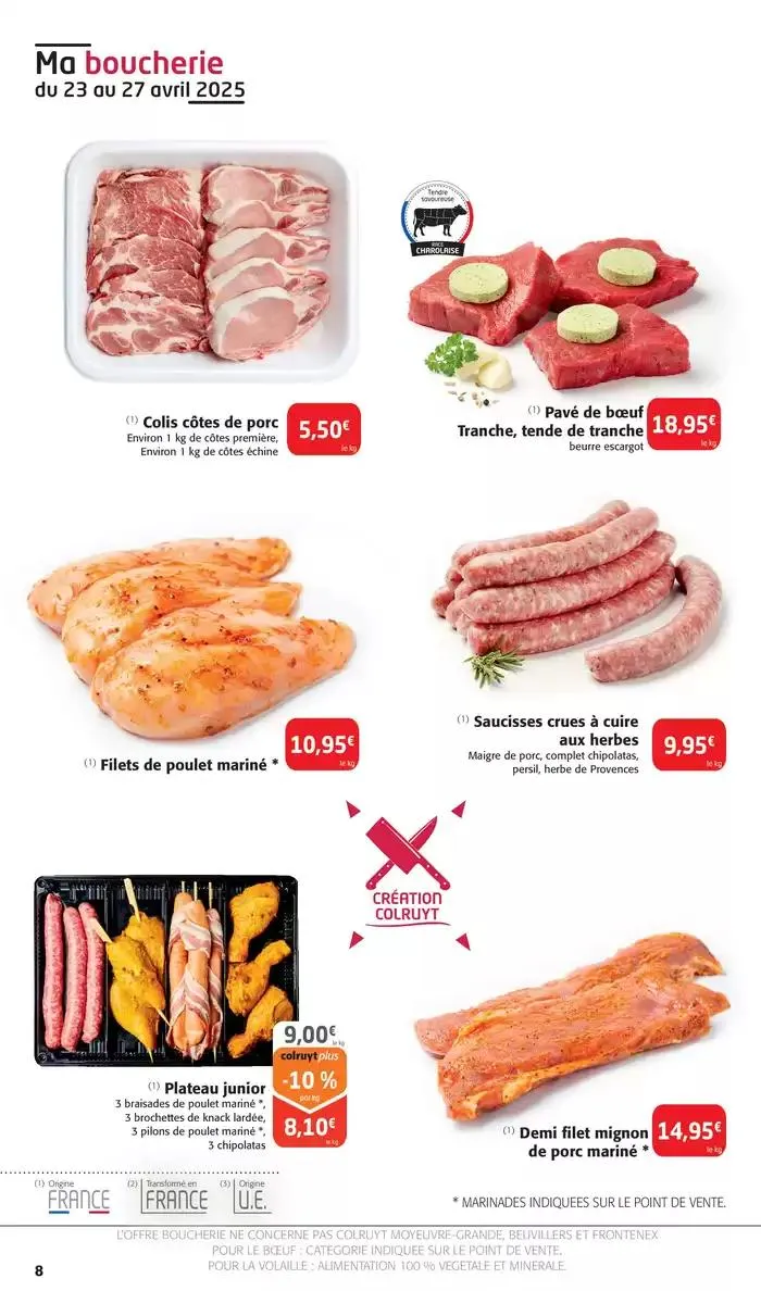 Prix - qualité du 23 avril au 4 mai 2025 - Catalogue page 8