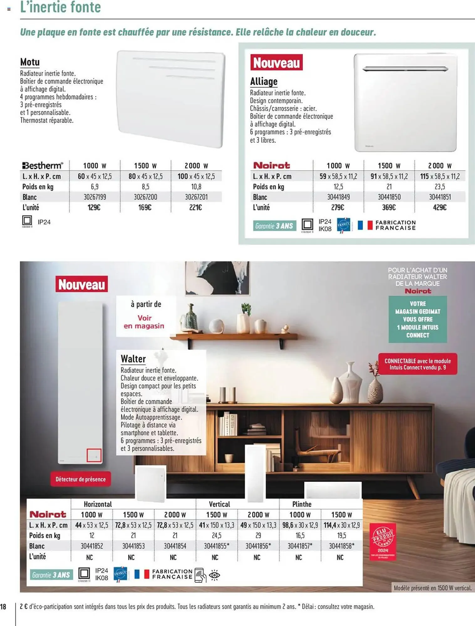 Catalogue Gedimat du 30 juin au 31 décembre 2025 - Catalogue page 18