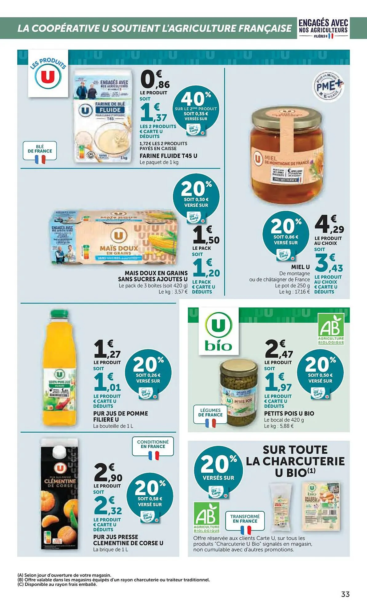Catalogue Super U du 24 février au 8 mars 2026 - Catalogue page 33