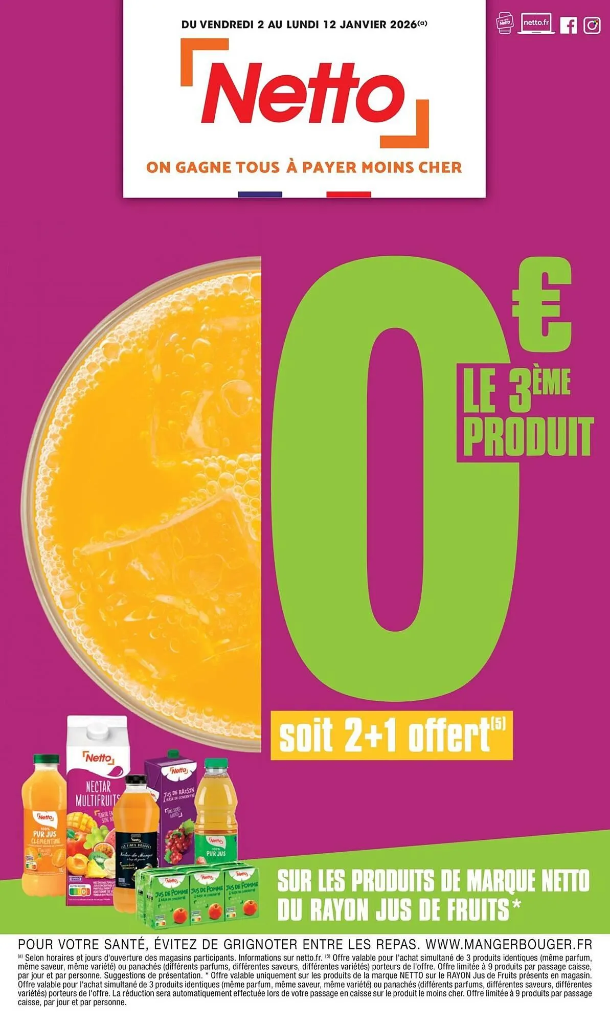Catalogue Netto du 2 janvier au 12 janvier 2026 - Catalogue page 1
