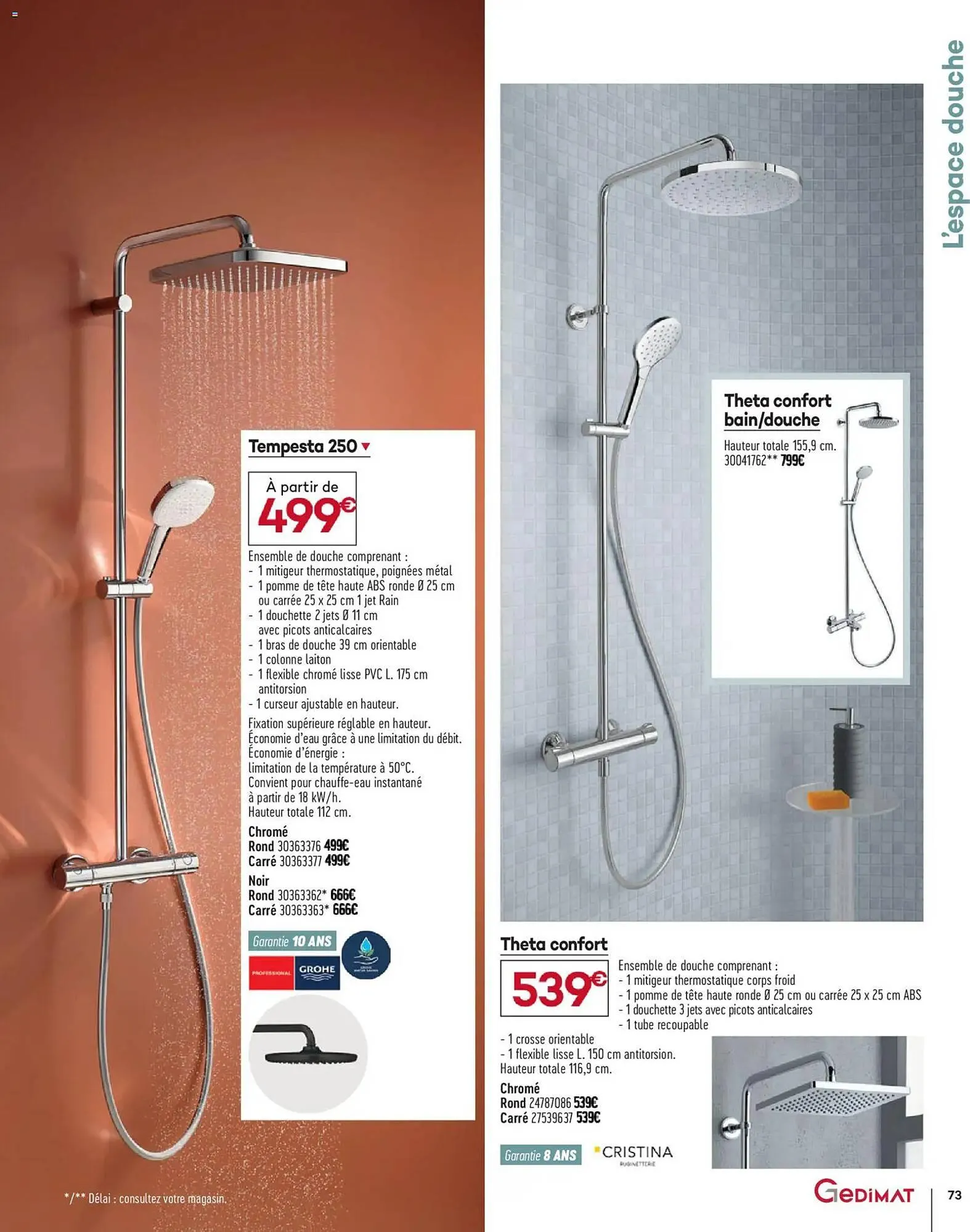 Catalogue Gedimat du 1 avril au 30 avril 2026 - Catalogue page 73