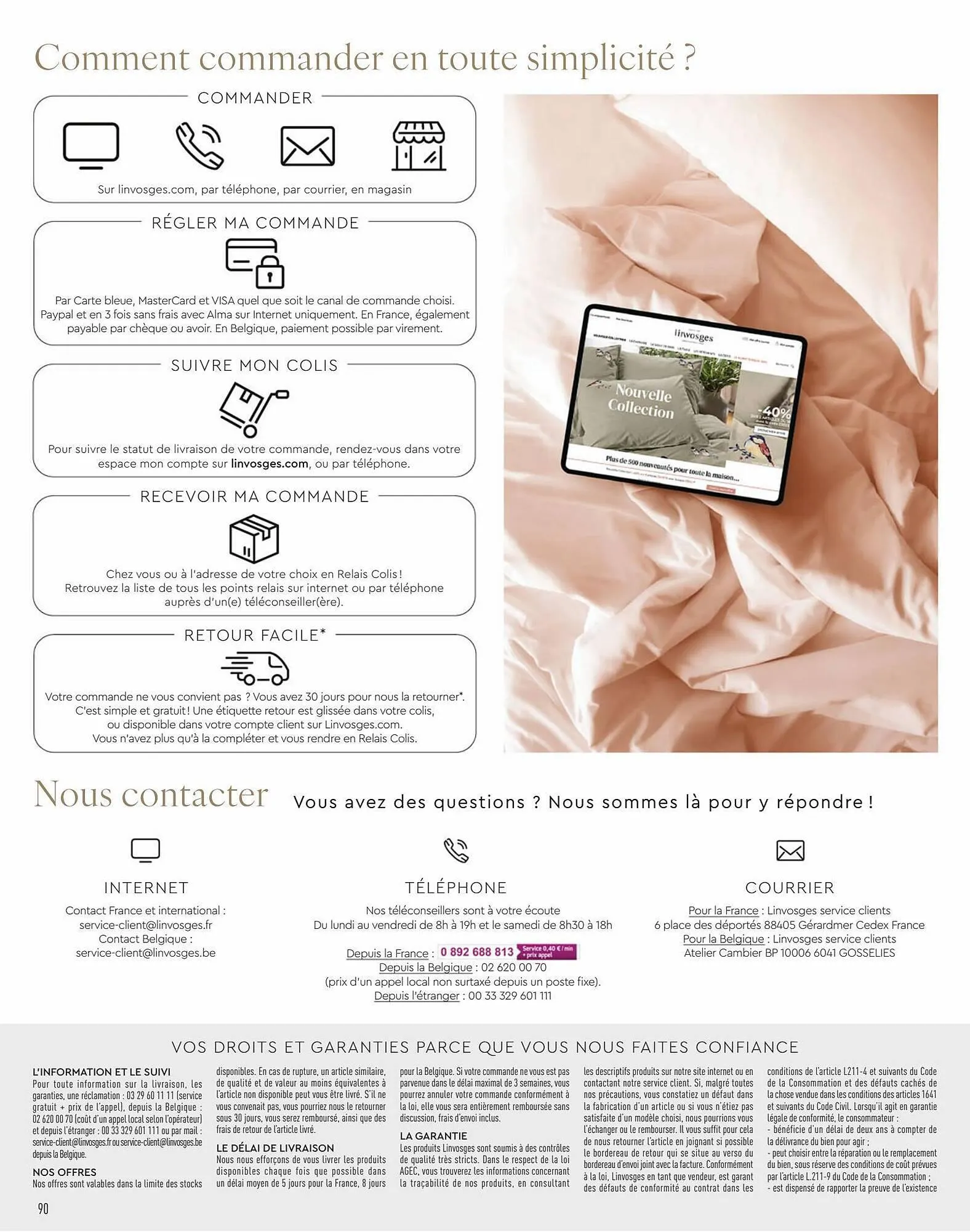 Catalogue Linvosges du 26 juillet au 29 juillet 2023 - Catalogue page 92