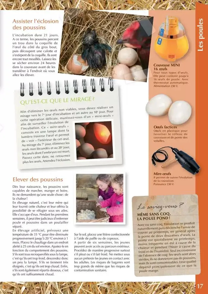 Le guide BASSE-COUR du 30 avril au 31 décembre 2025 - Catalogue page 17