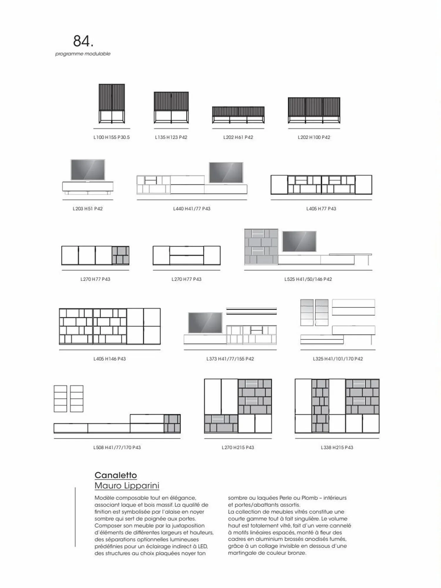 Catalogue Cinna du 5 janvier au 31 décembre 2023 - Catalogue page 84