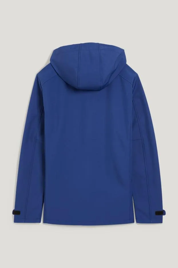 Softshell jacket with hood - 4-way stretch
