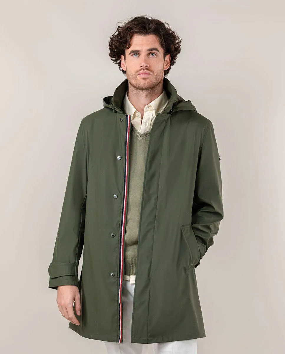 Gabardine Caoutchoutée Kaki