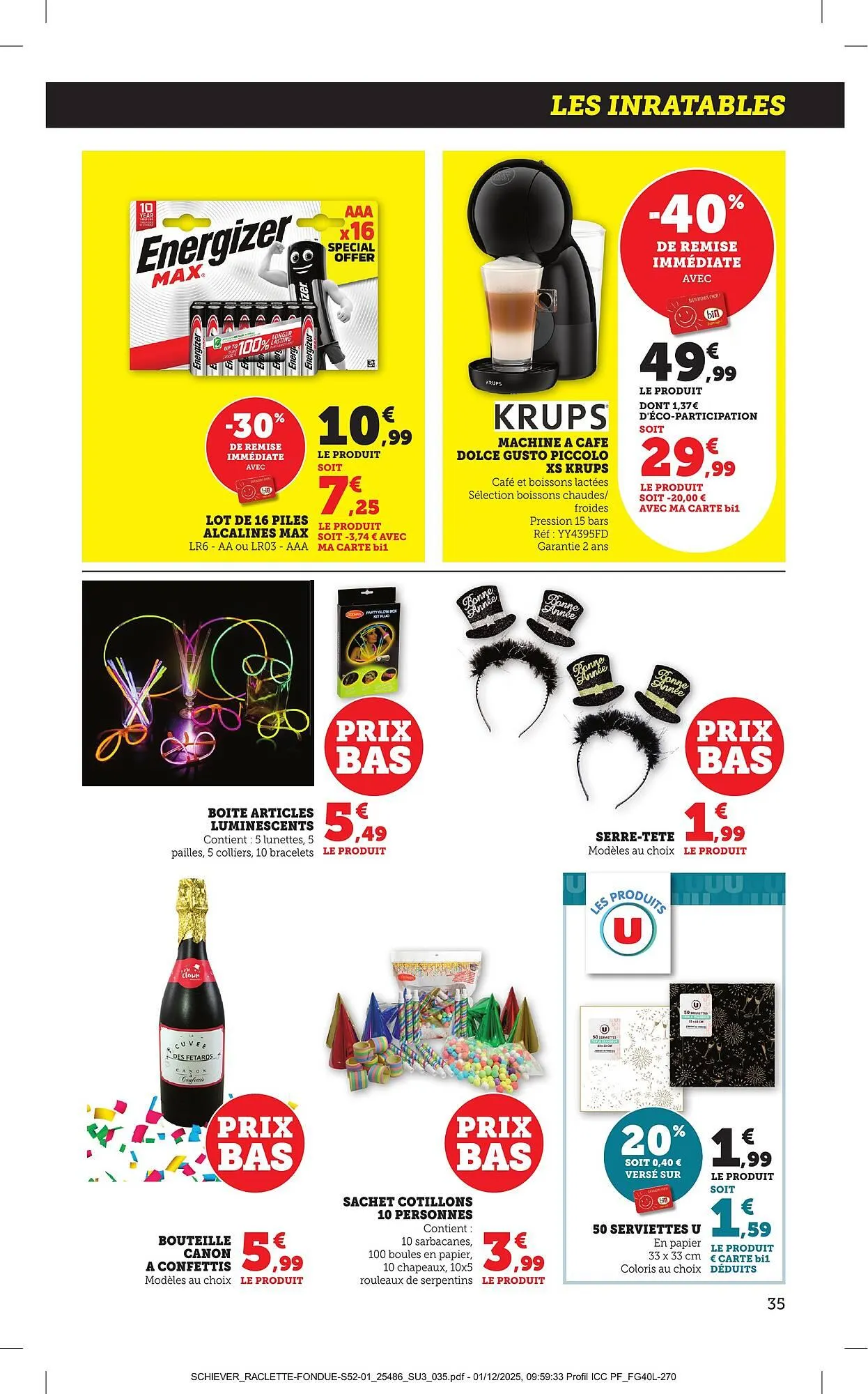 Catalogue Bi1 du 27 décembre au 4 janvier 2026 - Catalogue page 35