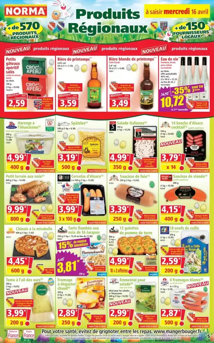 Catalogue Norma du 16 avril au 22 avril 2025 - Catalogue page 5