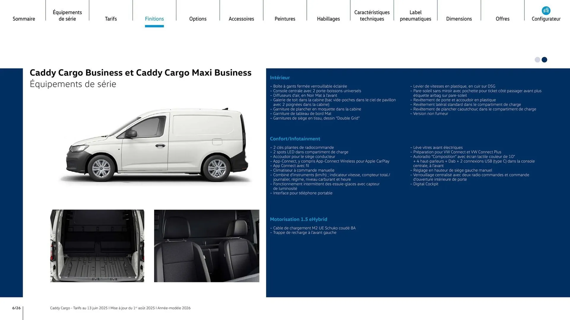 Catalogue Volkswagen du 7 août au 31 mars 2026 - Catalogue page 6