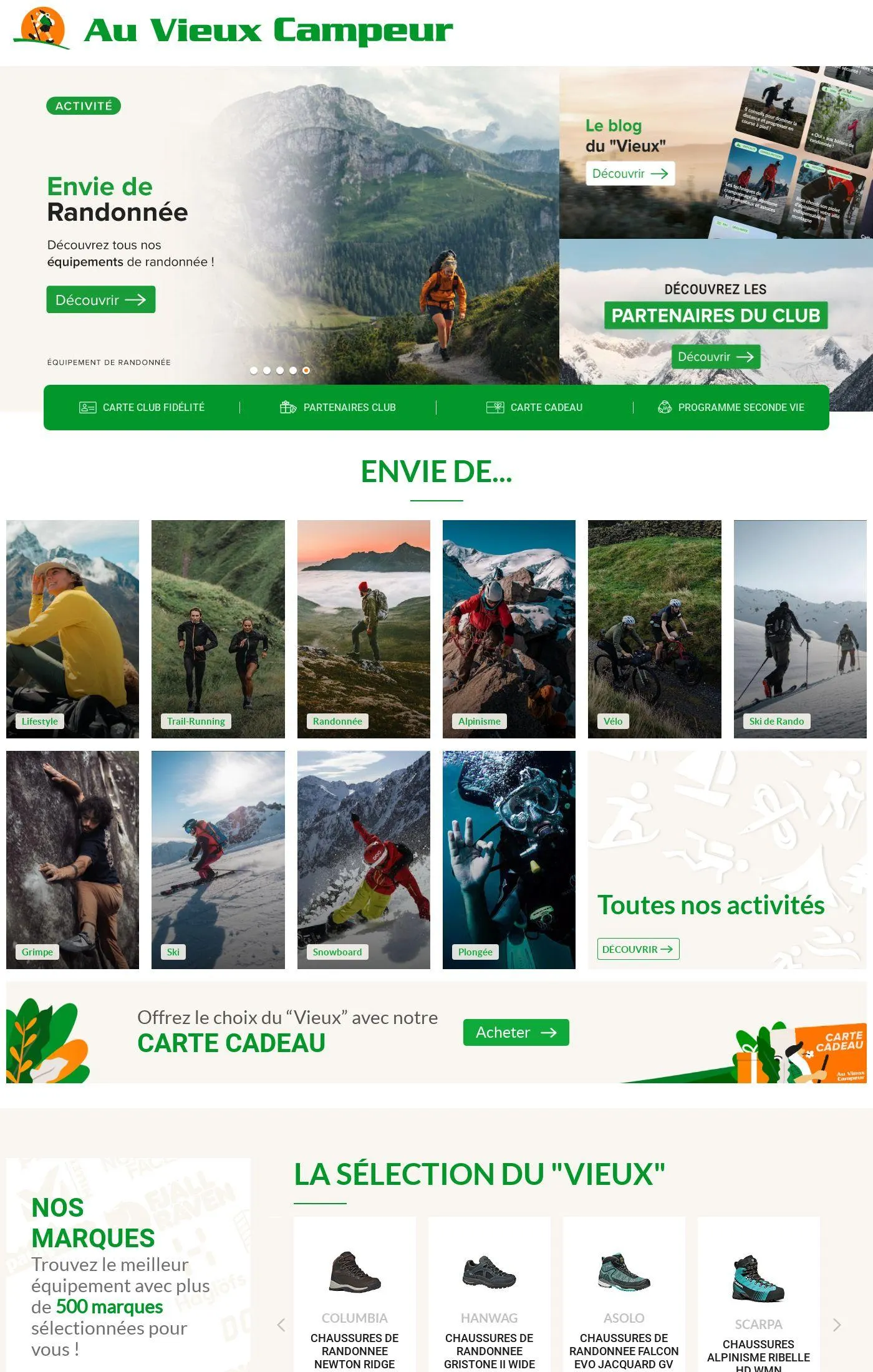 Au Vieux Campeur Catalogue actuel - 1