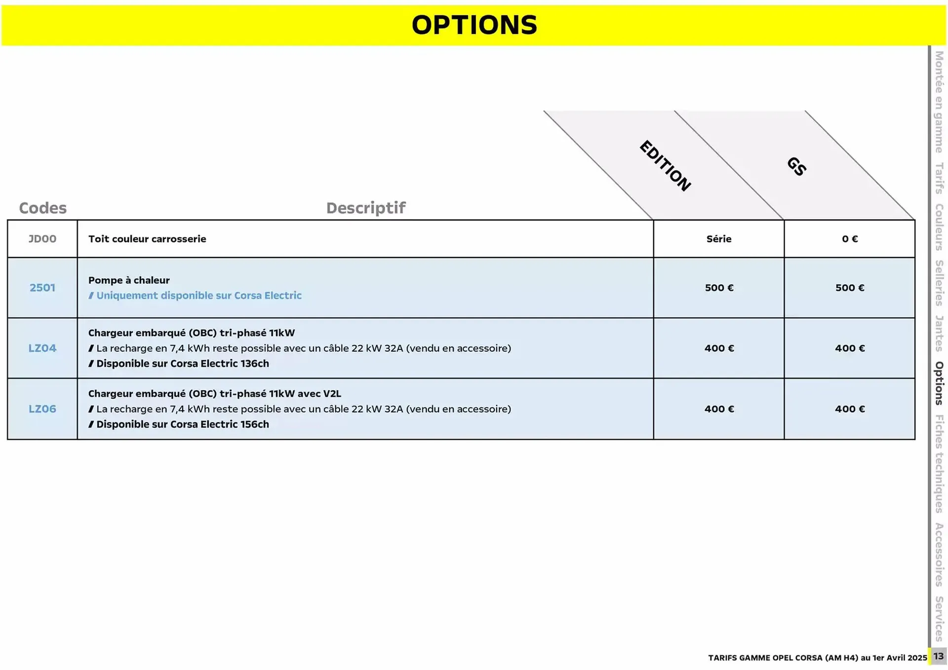 Catalogue Opel du 3 avril au 3 avril 2026 - Catalogue page 12