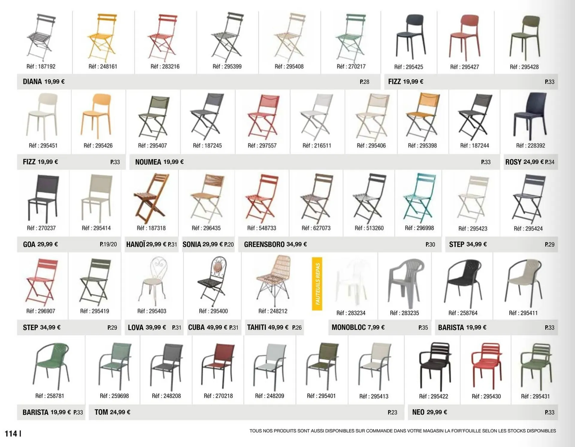 Catalogue La Foir'Fouille du 2 mars au 31 août 2026 - Catalogue page 114