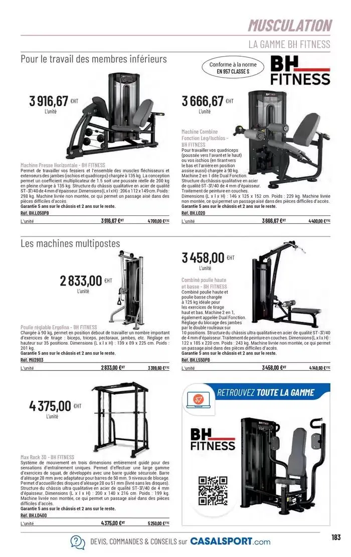 ÉQUIPEMENT SPORTIF du 6 mars au 31 décembre 2025 - Catalogue page 155