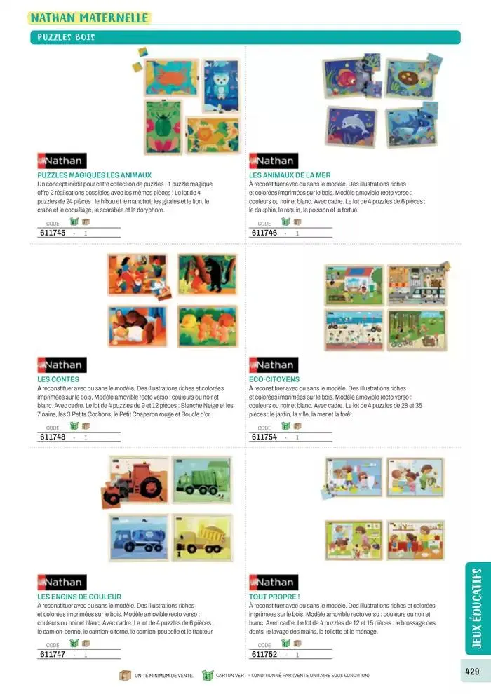 Nos Catalogues Thématiques du 1 janvier au 31 décembre 2025 - Catalogue page 431