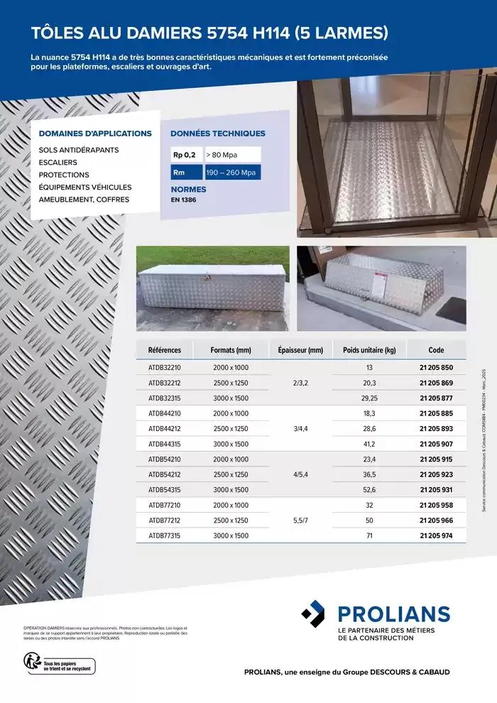 Opération damiers du 1 mai au 30 juin 2025 - Catalogue page 2