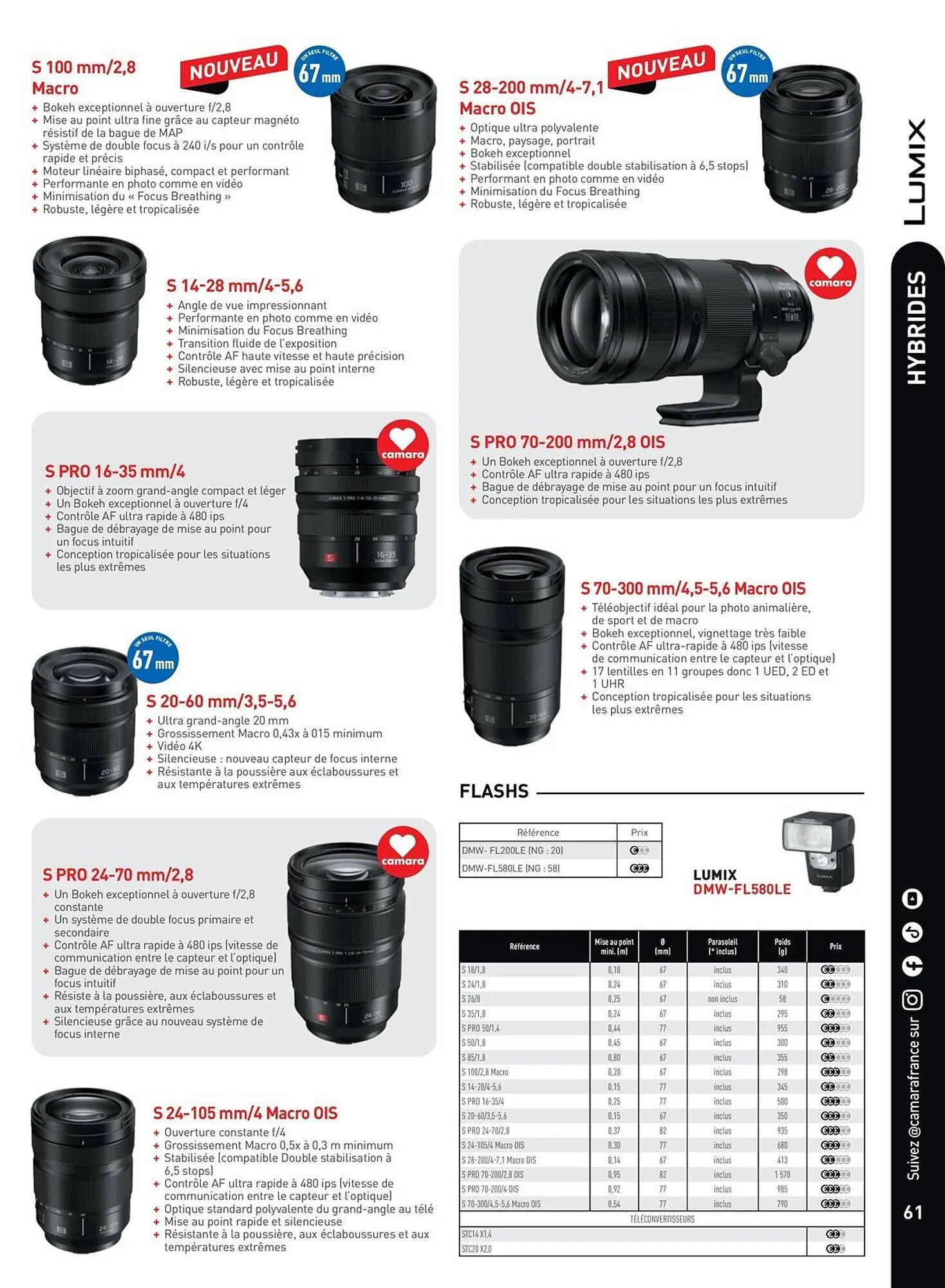 Catalogue Camara du 2 juillet au 31 décembre 2025 - Catalogue page 61