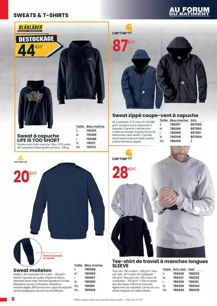 Automne - Hiver 2024 du 1 novembre au 30 mars 2025 - Catalogue page 8