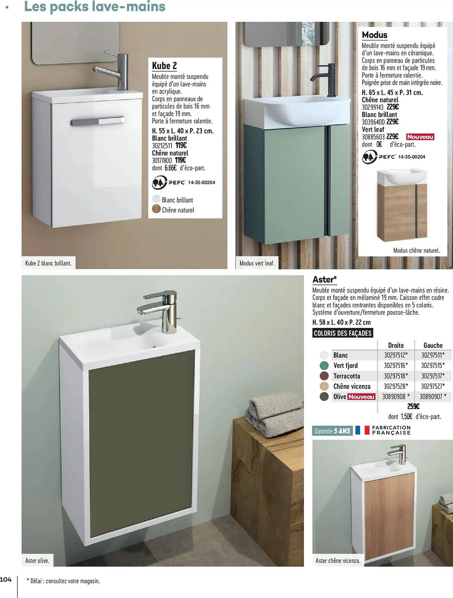 Catalogue Gedimat du 1 avril au 30 avril 2026 - Catalogue page 104