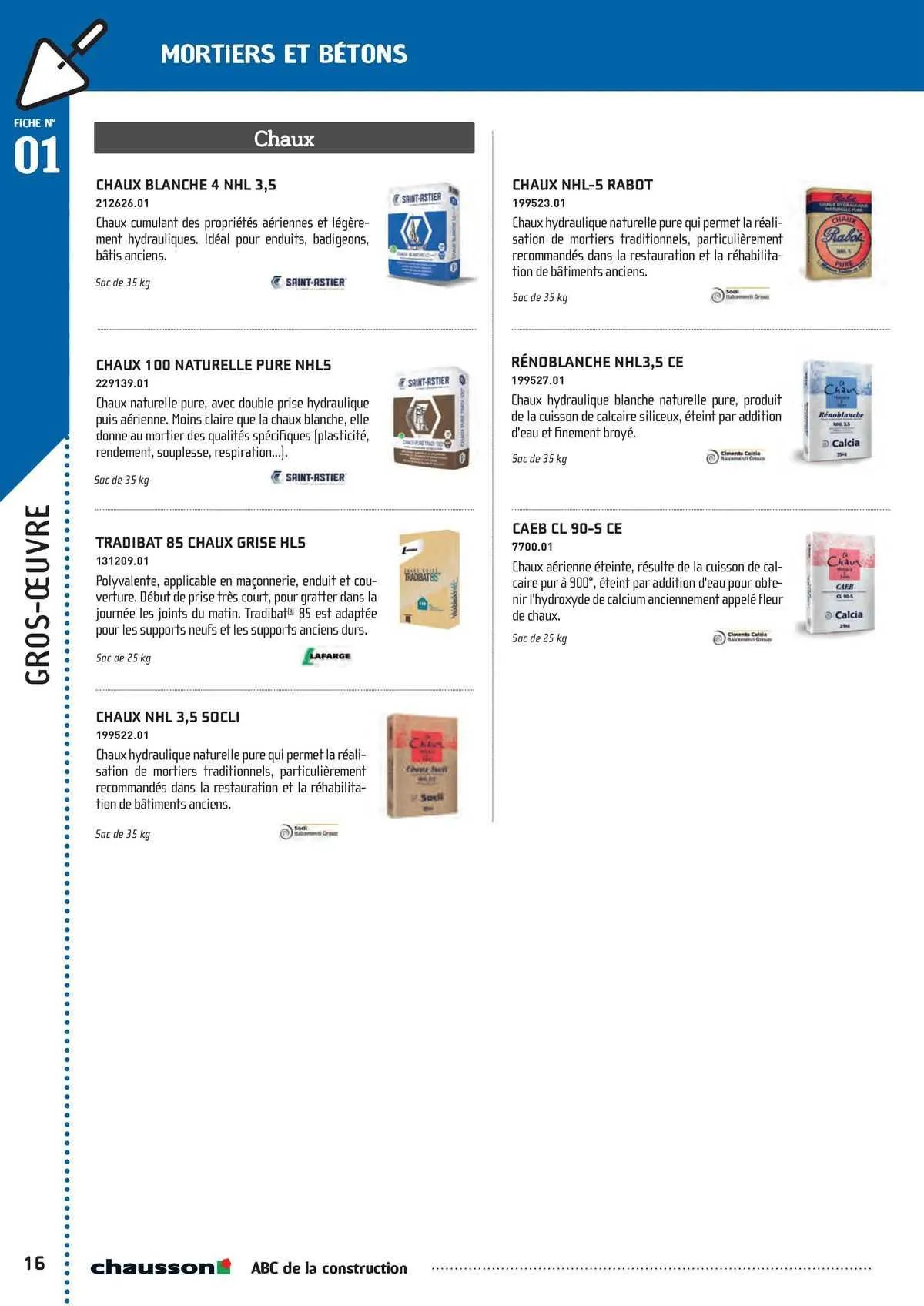 Catalogue Chausson Matériaux du 2 mai au 31 décembre 2025 - Catalogue page 15