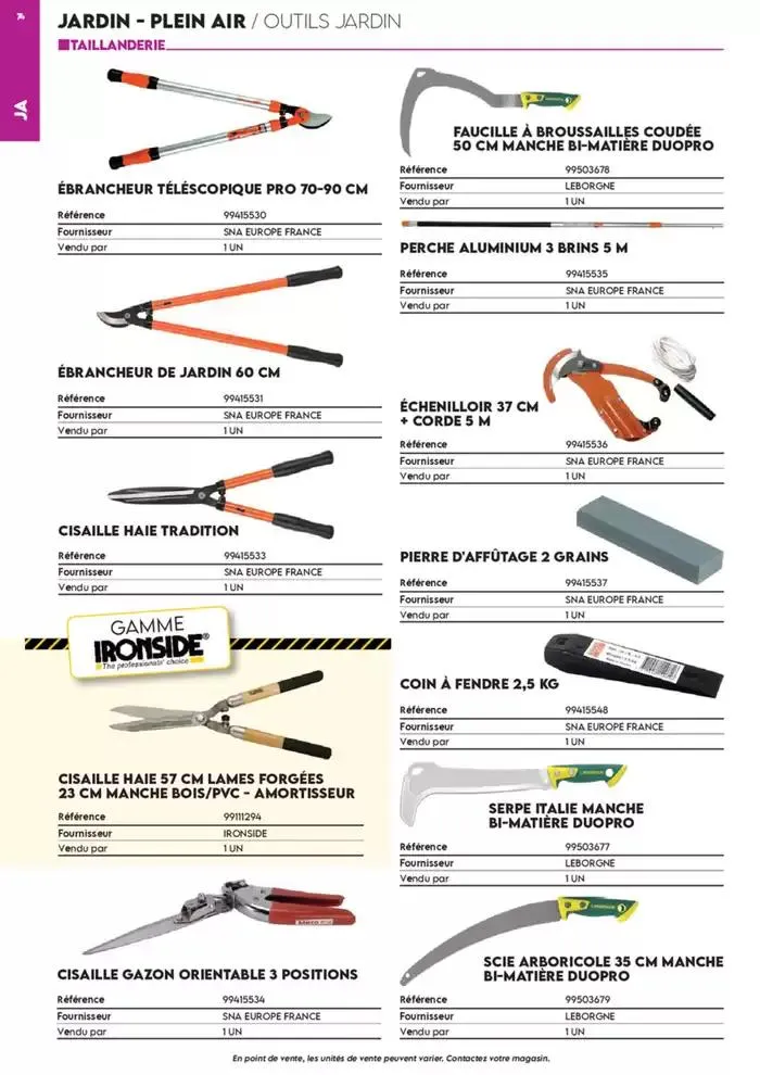 Tout faire +de 15 000 Produits du 17 décembre au 30 juin 2025 - Catalogue page 711