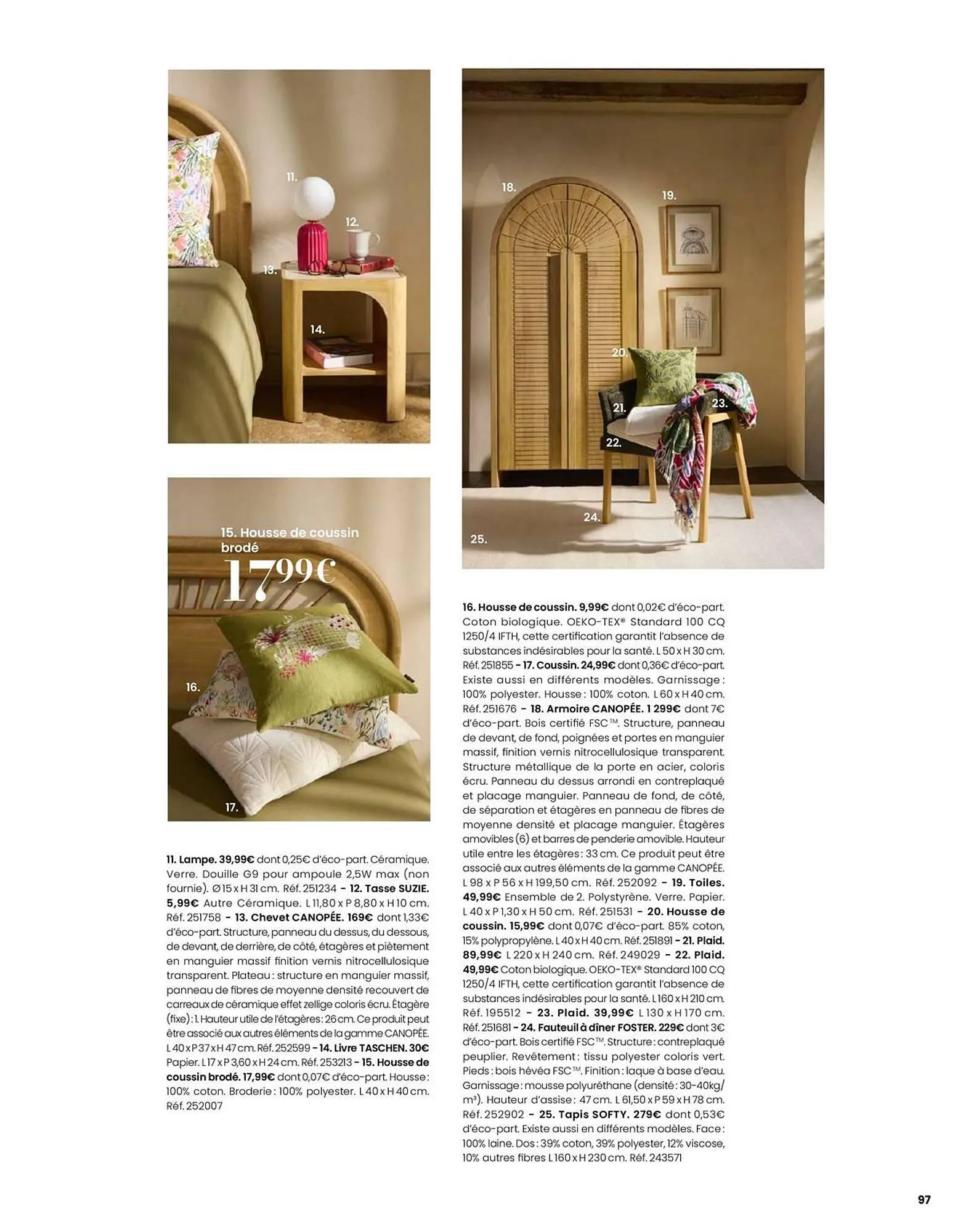 Catalogue Maisons du Monde du 1 mars au 31 août 2026 - Catalogue page 97