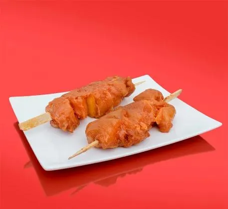 Brochettes de filet de poulet au piment d'Espelette