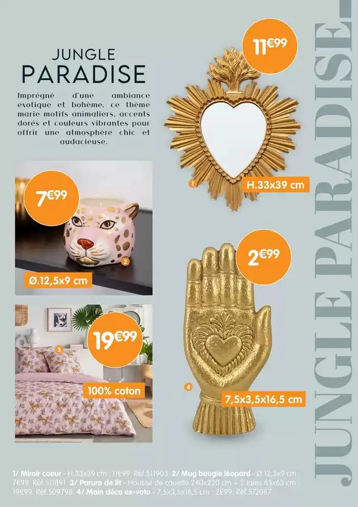 Décoration Printemps/Été  du 2 avril au 19 août 2025 - Catalogue page 15