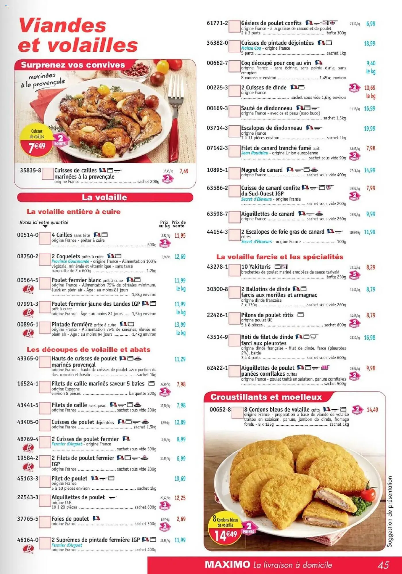 Catalogue Maximo du 24 décembre au 22 janvier 2026 - Catalogue page 45