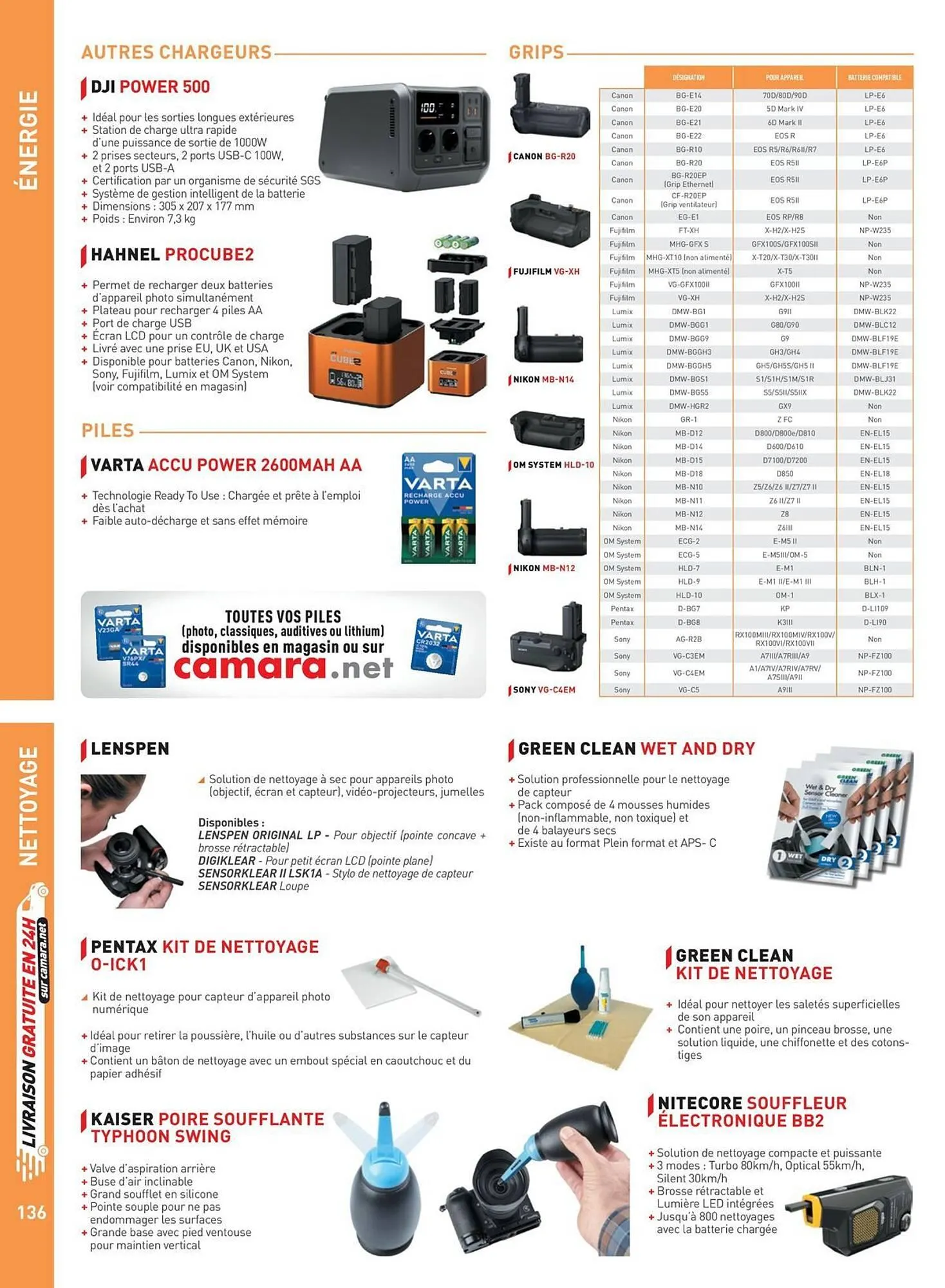 Catalogue Camara du 2 juillet au 31 décembre 2025 - Catalogue page 136