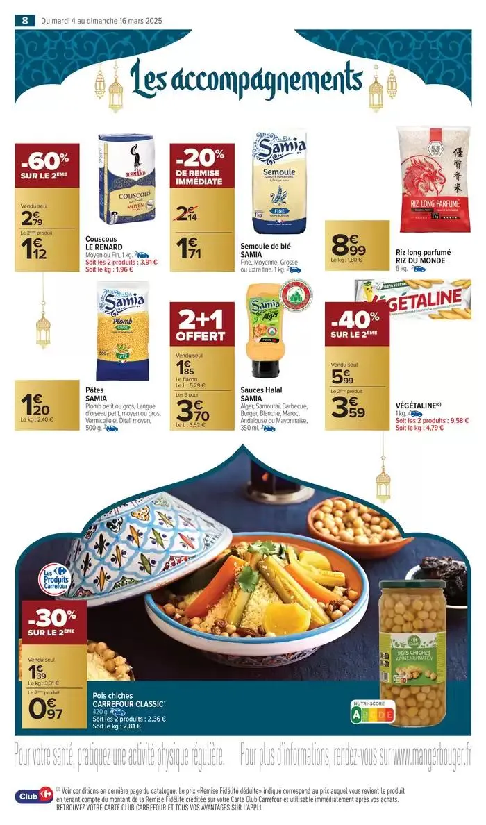 TOUT LE RAMADAN À PETIT PRIX du 4 mars au 16 mars 2025 - Catalogue page 8