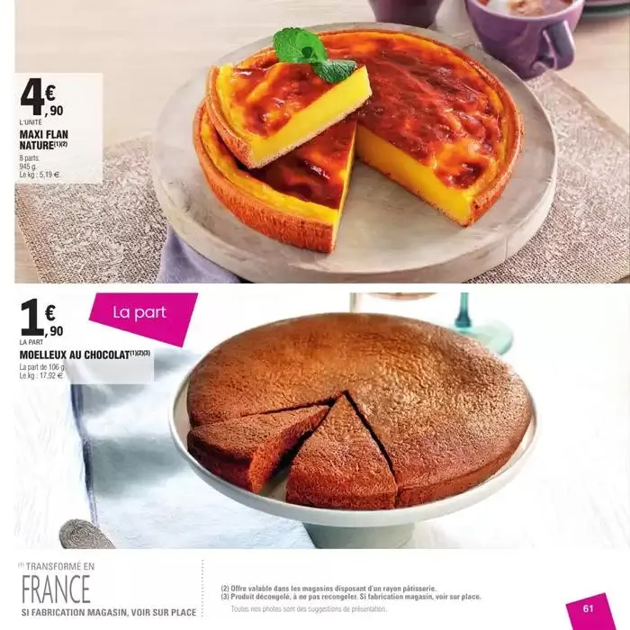 CARTE TRAITEUR PERMANENTE - MIXTE du 27 mars au 24 novembre 2025 - Catalogue page 61