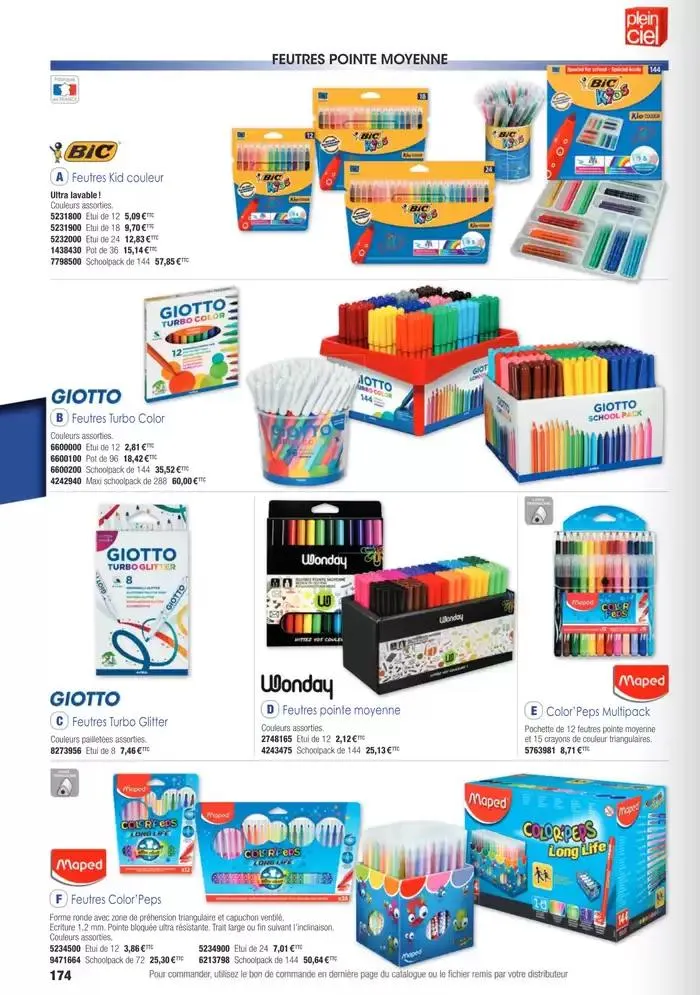 Écoles et loisirs 2025 du 1 janvier au 31 décembre 2025 - Catalogue page 174