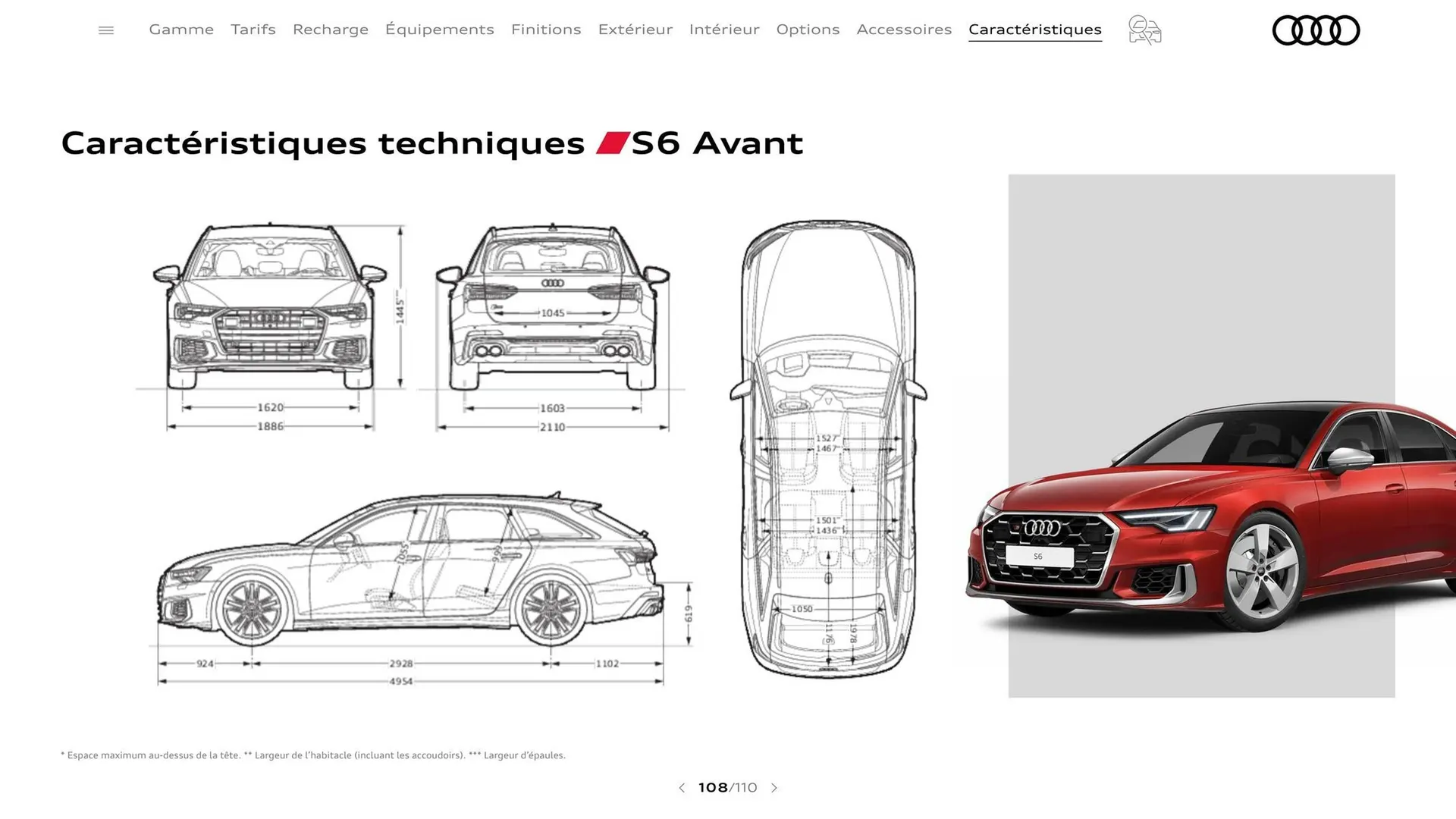 Catalogue Audi du 7 janvier au 31 janvier 2026 - Catalogue page 108