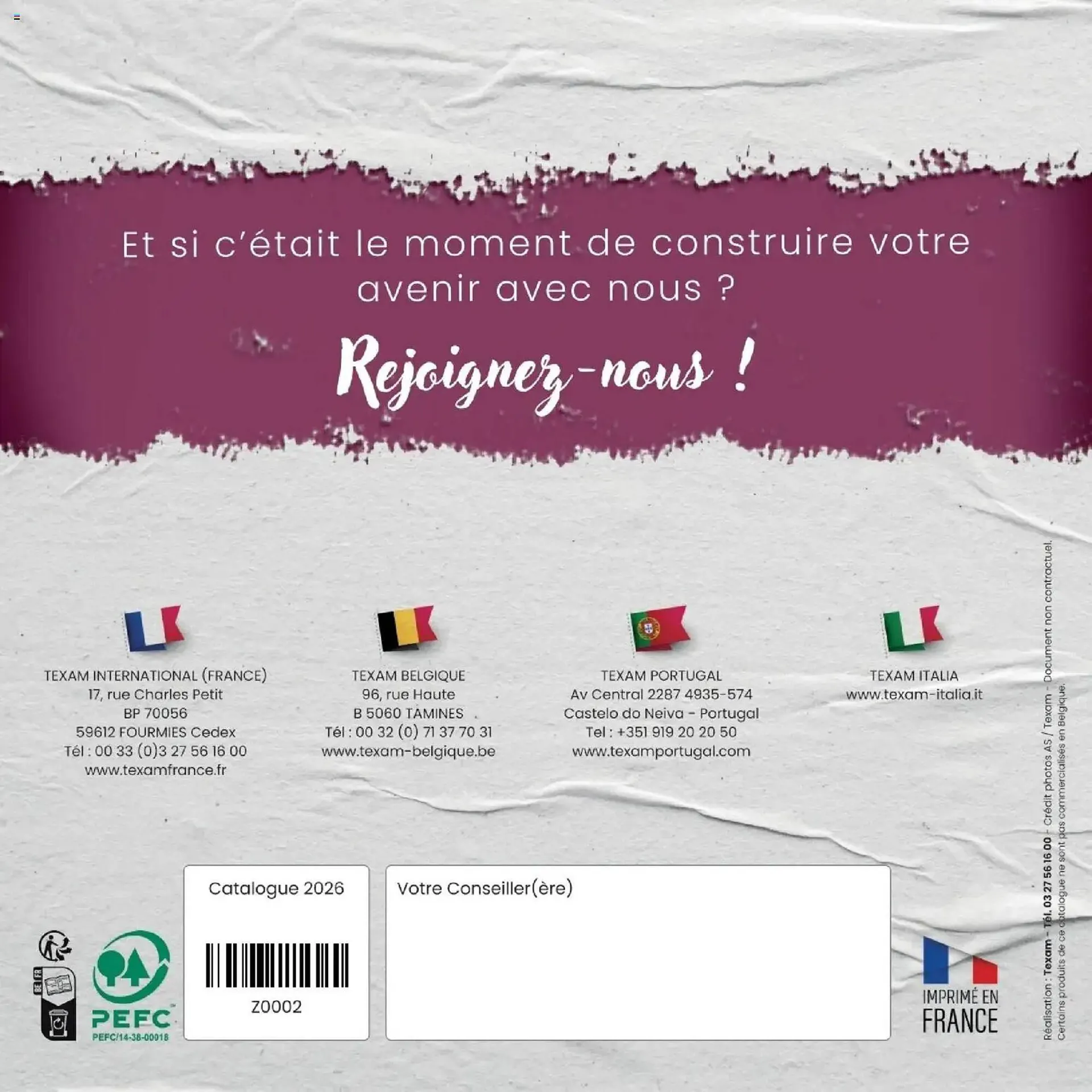 Catalogue Texam du 2 février au 31 décembre 2026 - Catalogue page 132