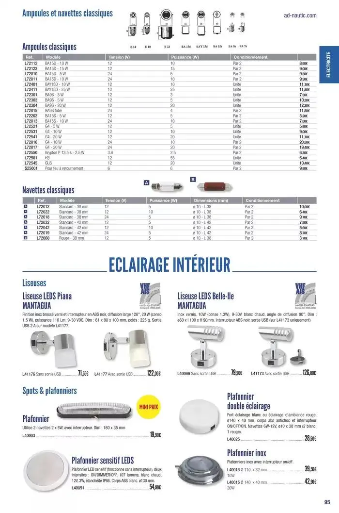 Catalogue Accastillage Diffusion 2025 du 1 janvier au 31 décembre 2025 - Catalogue page 97
