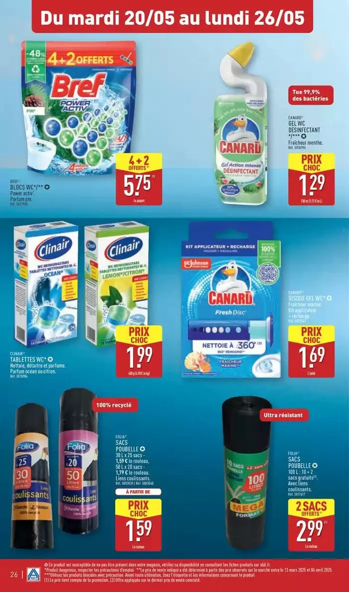 Retrouvez nos bons plans du 20 mai au 26 mai 2025 - Catalogue page 29