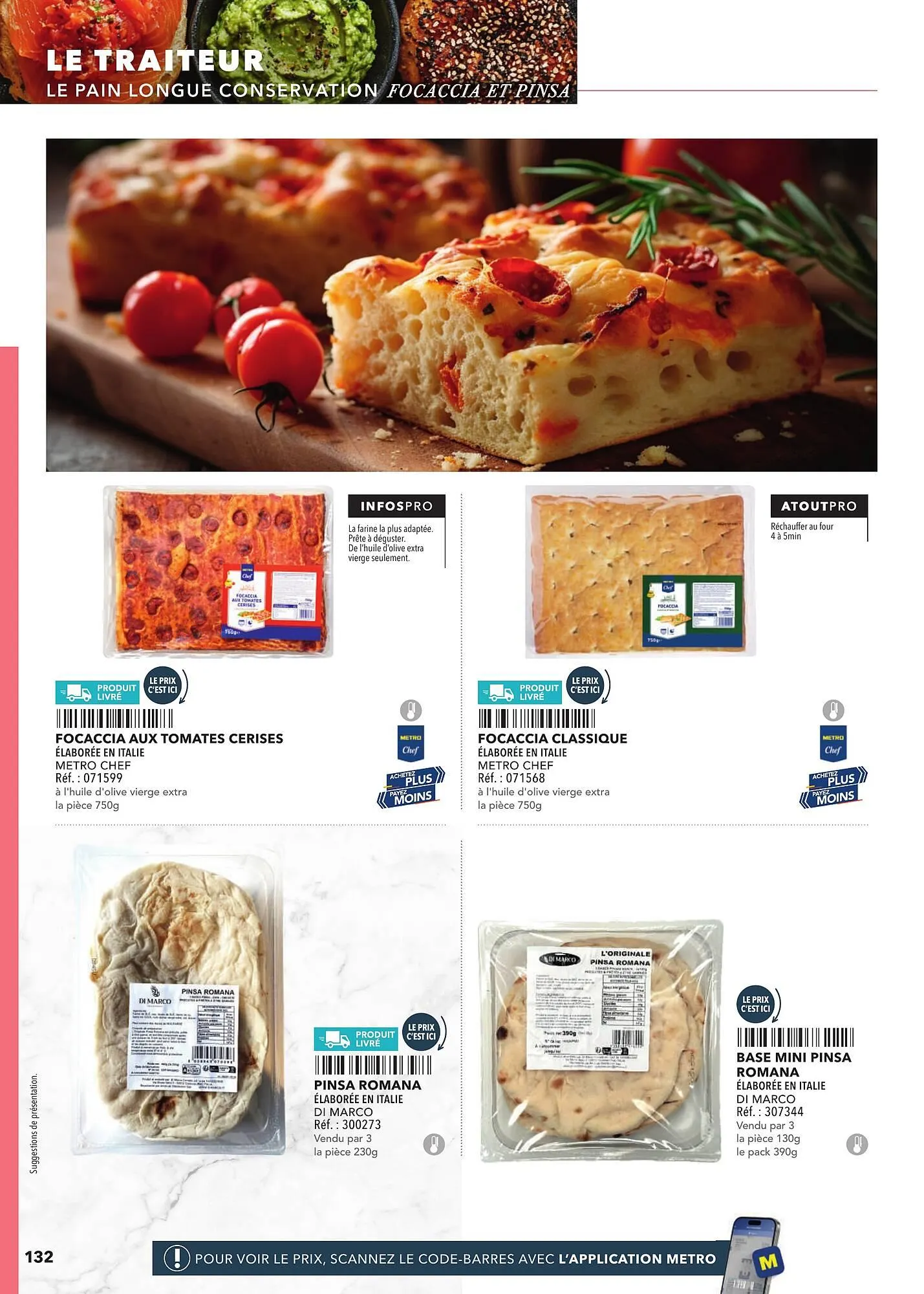 Catalogue METRO du 2 mars au 31 décembre 2025 - Catalogue page 132