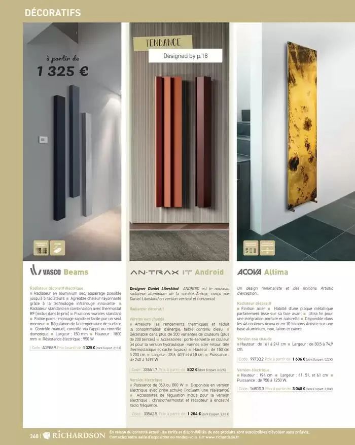 SALLE DE DE BAINS ET CARRELAGE 2025 du 11 avril au 31 décembre 2025 - Catalogue page 370