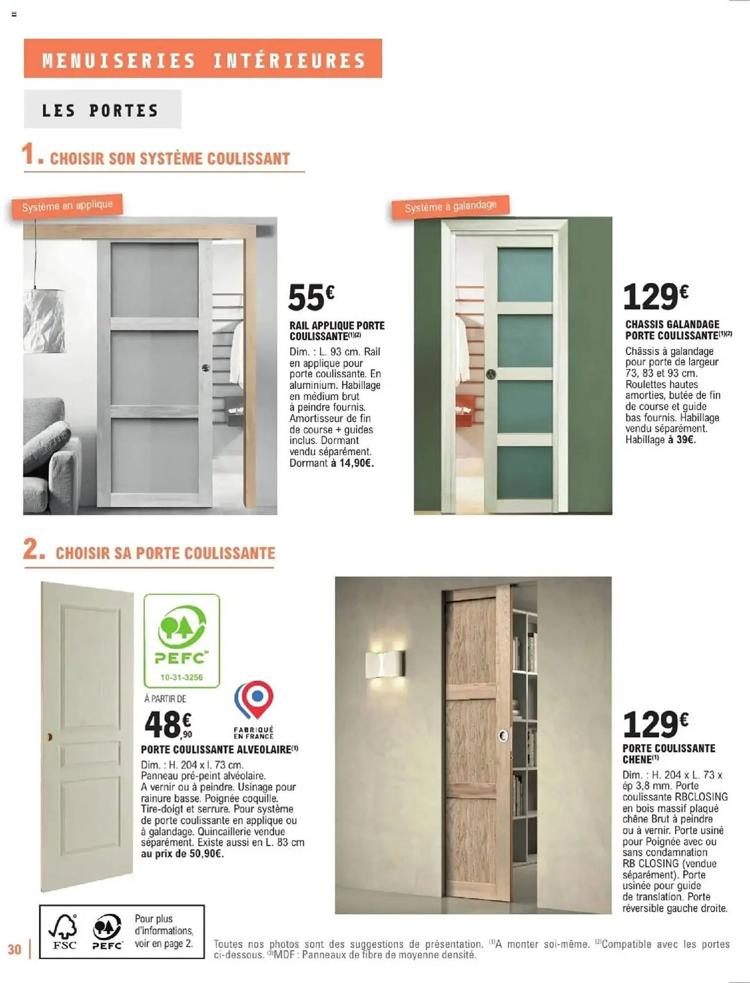 Catalogue E.Leclerc Brico du 7 janvier au 31 décembre 2025 - Catalogue page 30