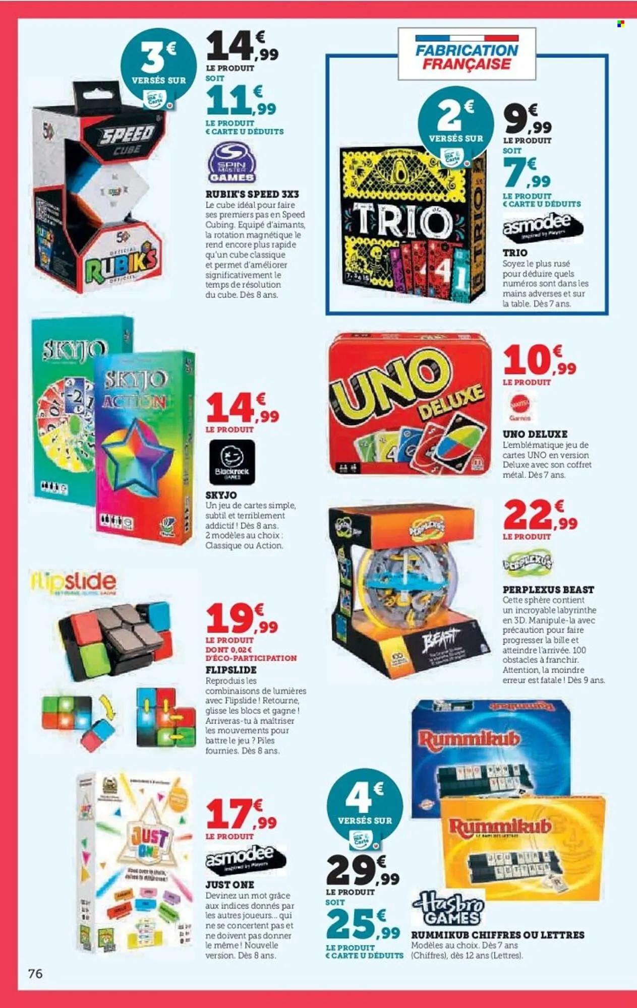 Catalogue Hyper U du 21 octobre au 7 décembre 2025 - Catalogue page 76