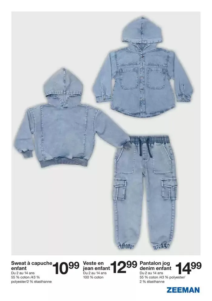 Cette semaine : du denim pour toute la famille. du 24 février au 28 février 2025 - Catalogue page 5