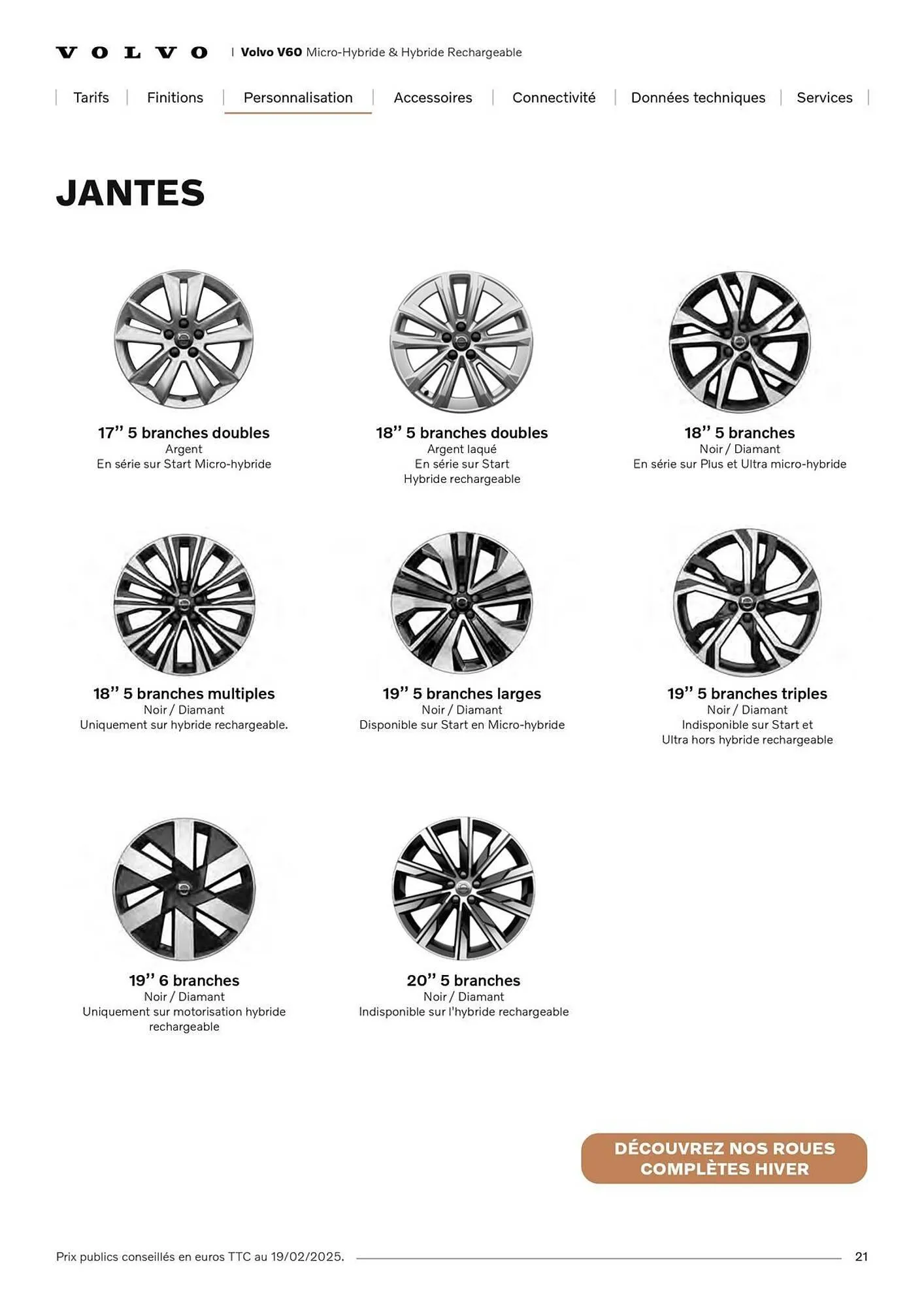 Catalogue VOLVO du 7 janvier au 31 janvier 2027 - Catalogue page 21