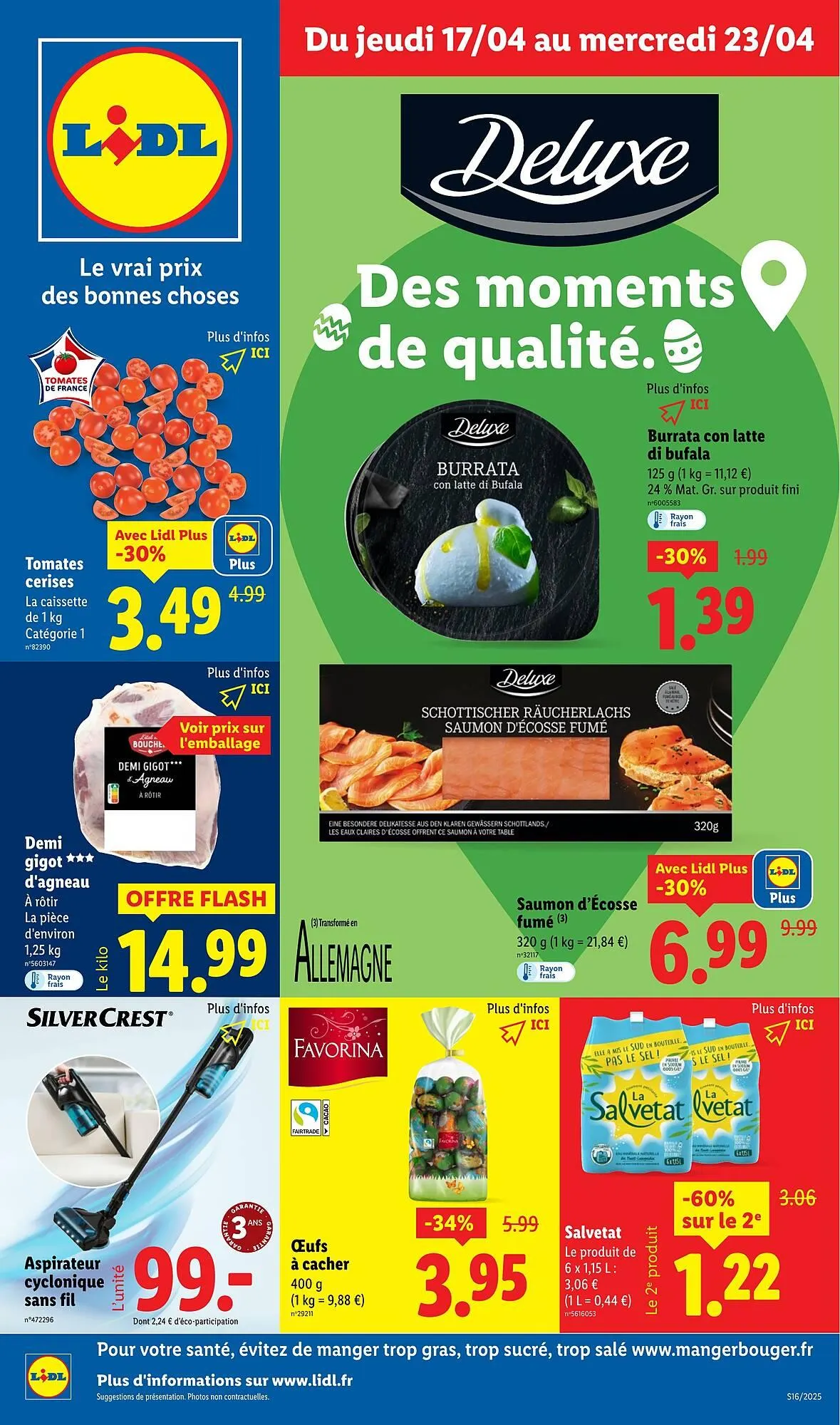 Catalogue Lidl du 17 avril au 23 avril 2025 - Catalogue page 1