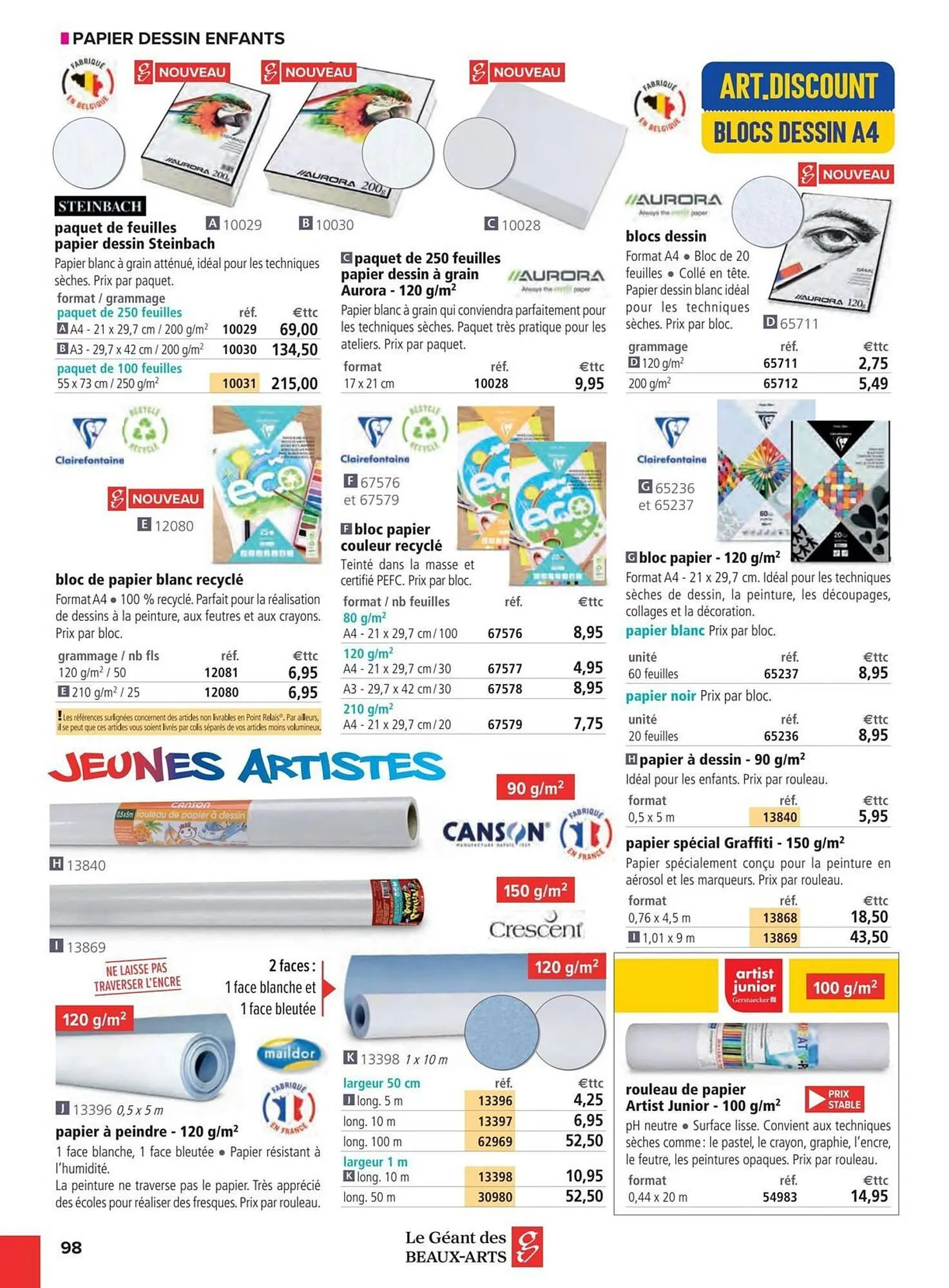 Catalogue Le Géant des Beaux-Arts du 6 janvier au 31 décembre 2025 - Catalogue page 198