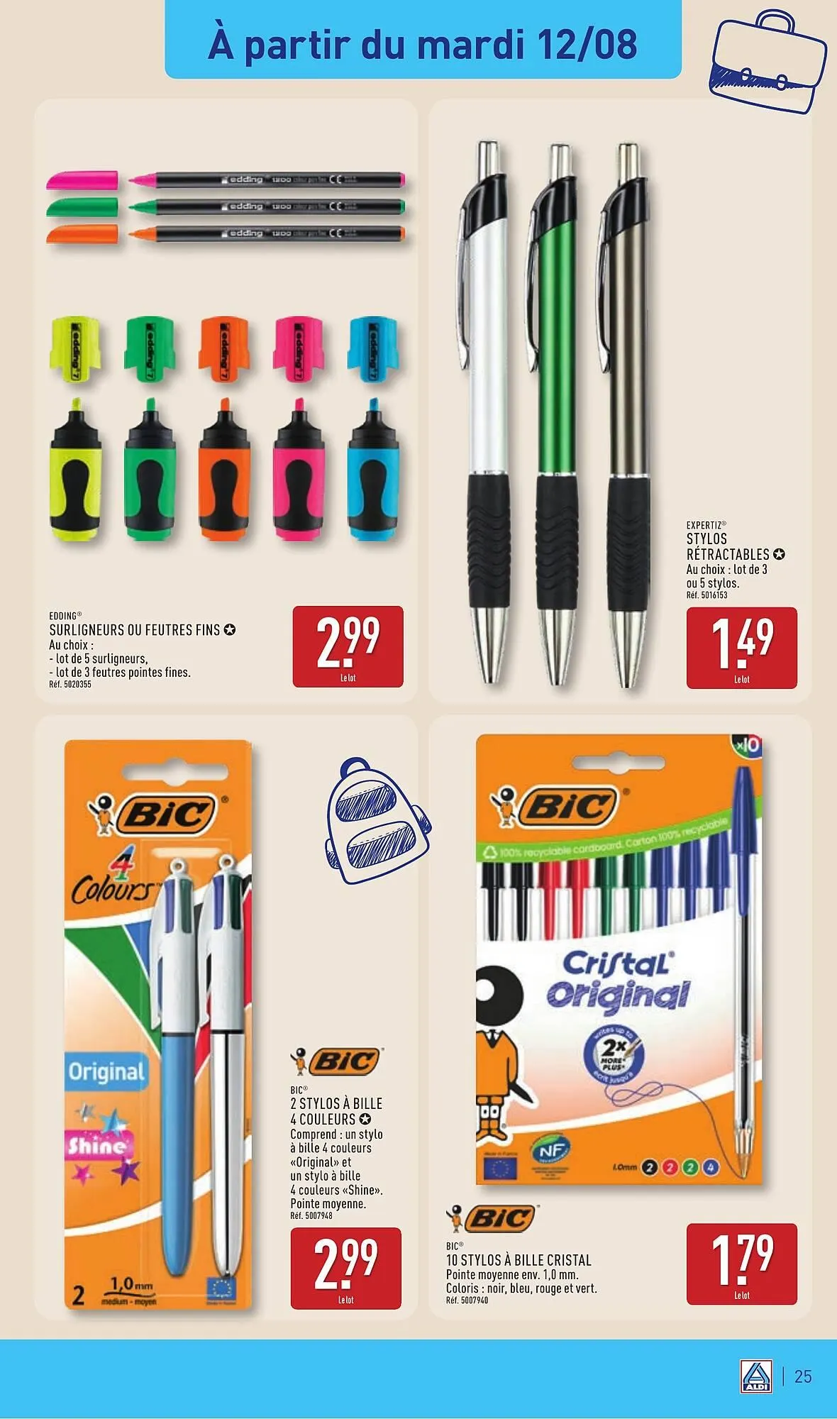 Catalogue ALDI du 12 août au 18 août 2025 - Catalogue page 27