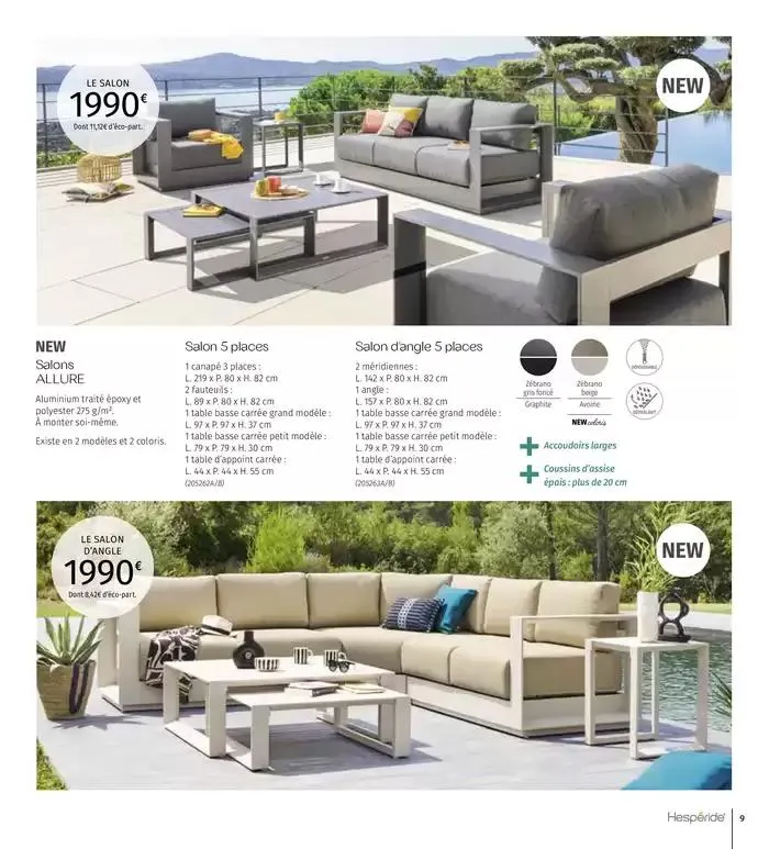 Catalogue Hespéride 2025 du 2 avril au 31 décembre 2025 - Catalogue page 9