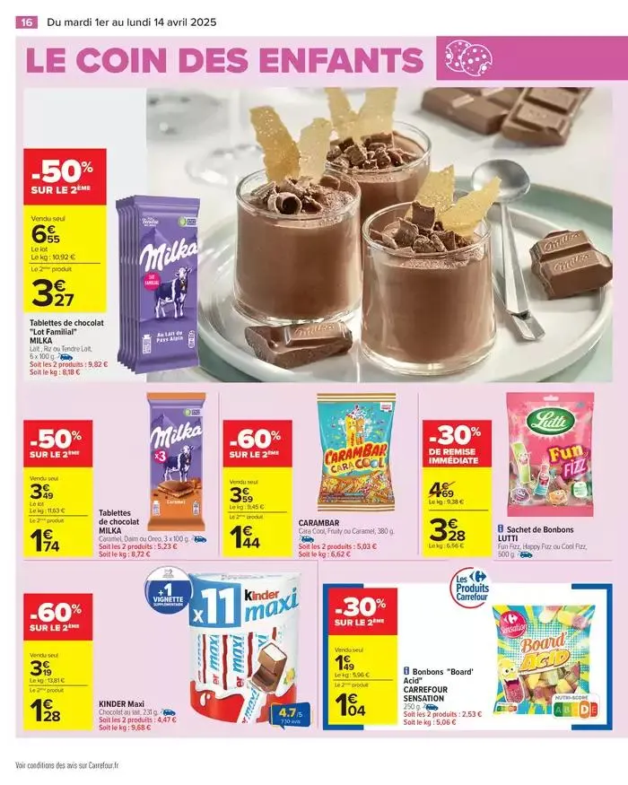 LE COIN DES ENFANTS du 1 avril au 14 avril 2025 - Catalogue page 18