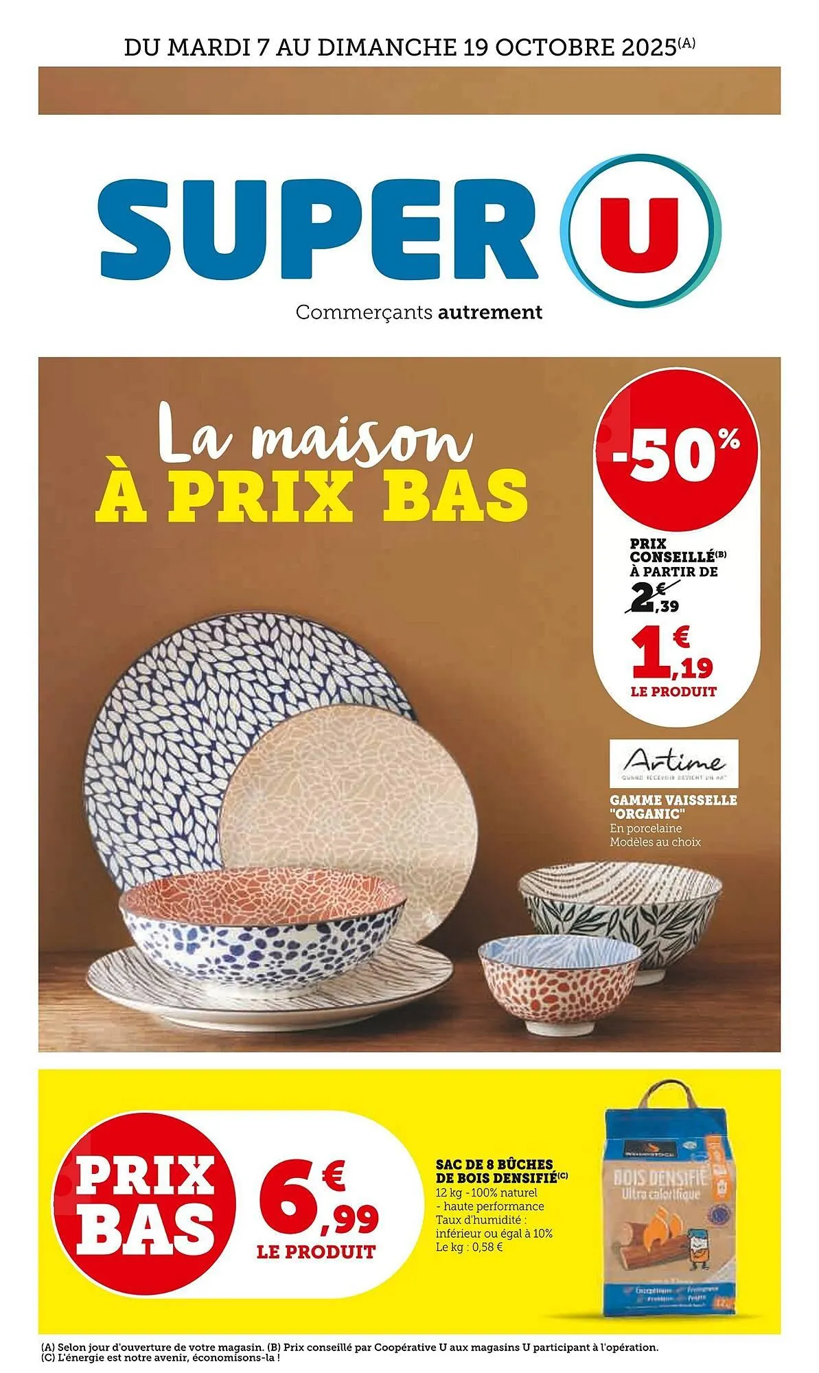 Catalogue Super U du 7 octobre au 19 octobre 2025 - Catalogue page 1