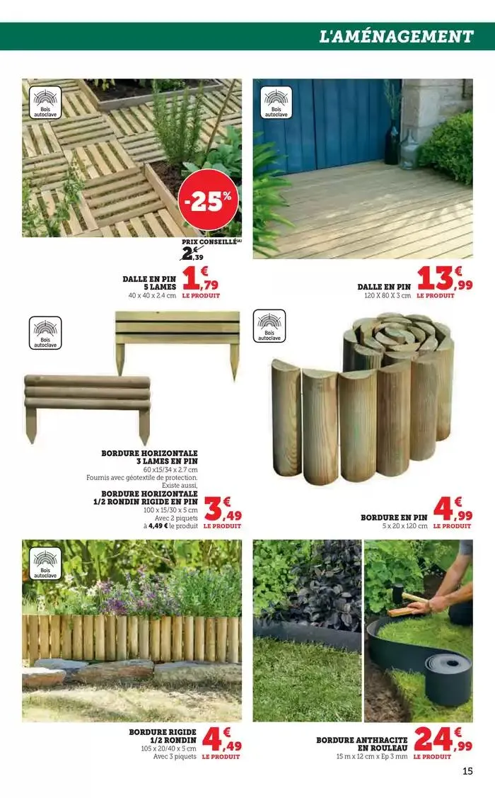 Spécial Jardin du 18 février au 16 mars 2025 - Catalogue page 15